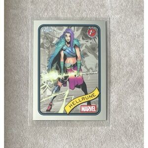 2025 Topps Chrome Marvel Hellrune‎ #199 Card 1st Appearance
